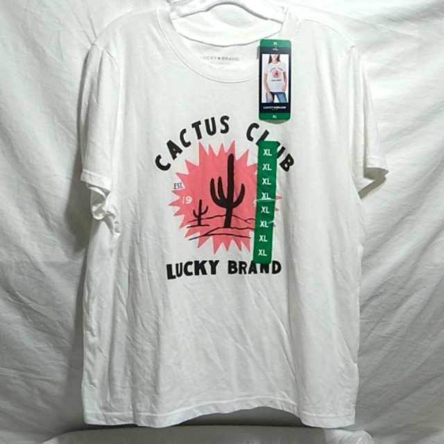 Sale Nwt Lucky Brand Cactus Club Shirt SzXl X56